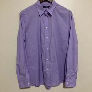 Ralph Lauren Purple Dress Shirt Elegant Classic